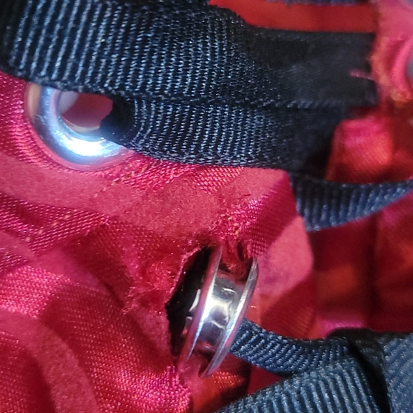 Vintage Homemade Red Skirt L - Picture 5 of 14